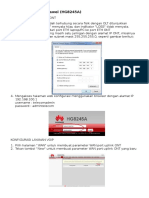Konfigurasi ONT Huawei HG8245A