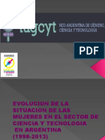 Mujeres Ciencia y Tecn en Argentina