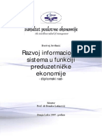 Borivoje Jevdjenic-Razvoj Informacionih Sistema-prof.dr B.latinovic
