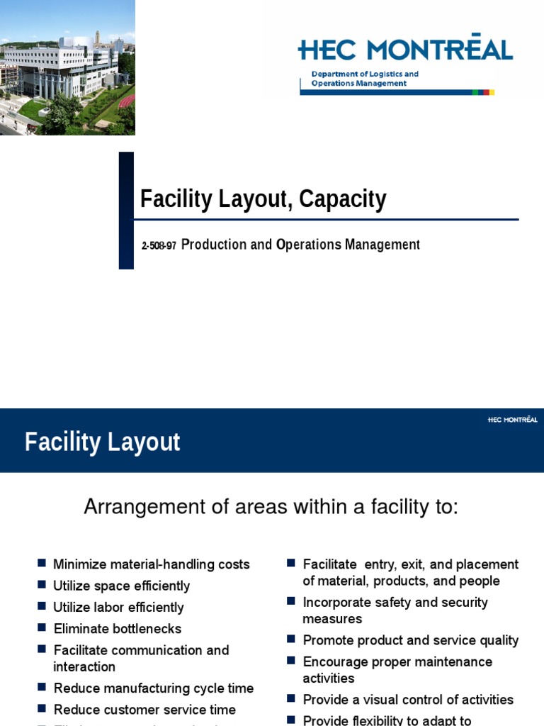 Product & Process Layout | PDF | Industries | Production And Manufacturing