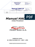 Manual Haccp Peru Mas-Linea Pre Pizzas