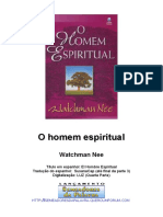 O Homem Espiritual - Vol 01