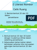 2d Dan 3d Dalam Persekitaran