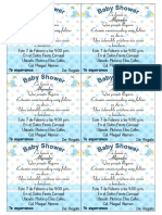 Baby Shower PDF