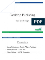 Desktop Publishing: Basic Layout Design