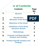 Table of Contents