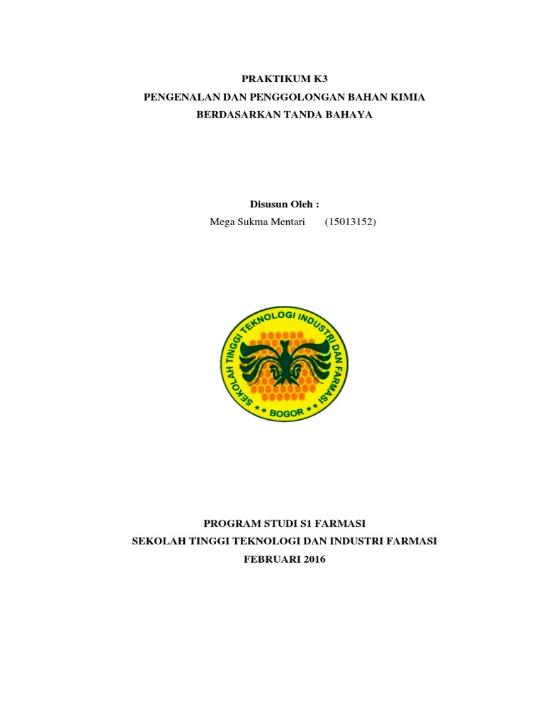 k3 Bahaya Bahan Kimia k3 Bahaya Bahan Kimia