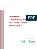 Student Affairs Professional Competencies 4