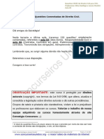 Auditor Governamental Tribunal de Contas Da Uniao Reta Final Reta Final Questoes Comentadas de Di