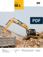 Cat 320d 320d l Brochure Español