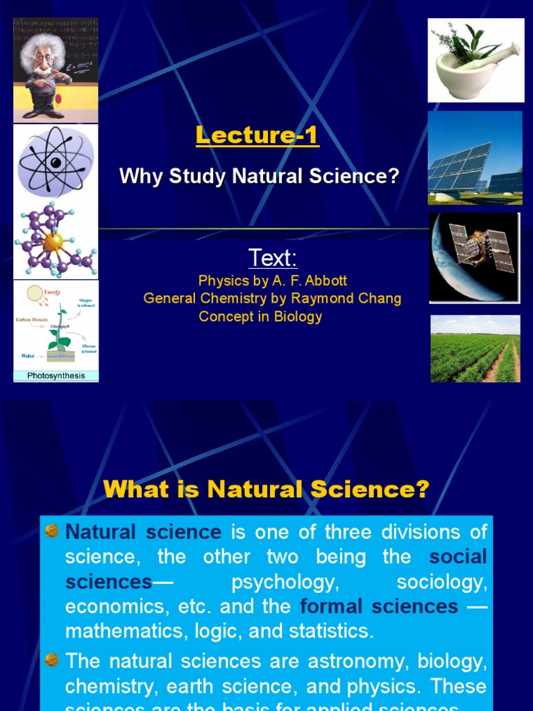 research topics in natural science