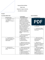 Programas Básica 1º Grado