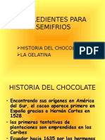 Chocolate y Gelatina