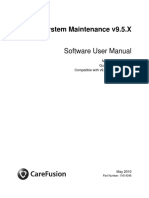 Alaris System Maint Software V9.5x Tech Manual