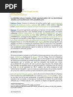 La Prueba Legal Tasada Como Salvaguarda Seguridad Juridica (00254134)