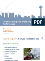 Understanding and Improving Tableau Sever Performance 2009