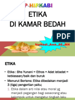 ETIKA DI KAMAR BEDAH