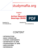 Active Magnetic Bearings