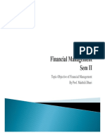 Objective of Financial Management 