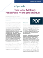 More From Less Making Resources More Productive