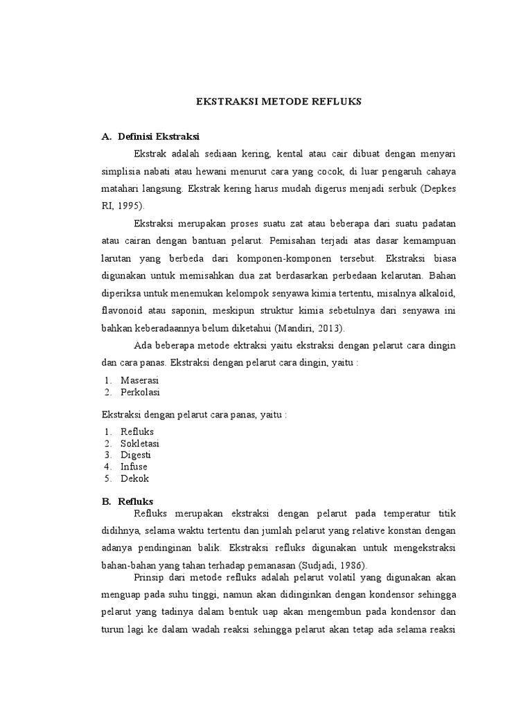 Makalah Refluks (A) | PDF