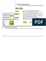 Organigramme de Calcul en Flexion Simple