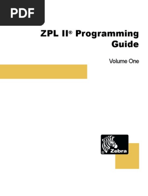 zpl code manual