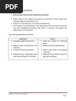Nine Power or Influence Tactics | PDF | Persuasion | Behavioural Sciences