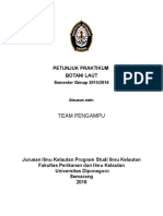 Petunjuk Praktikum Botani Laut