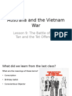 lesson 8 battle of long tan and the tet offensive