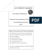 Parametros de Calidad de Comprimidos