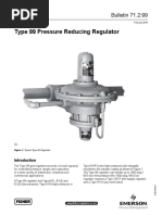 Bulletin 99 Valve Regulator Fisher