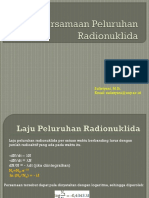 4b Persamaan Peluruhan Radionuklida