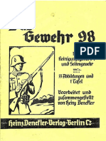 Das Gewehr 98 Mit Reinigungsgerät 34 Und Seitengewehr