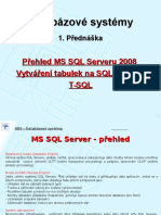 SQL Server A Create