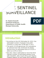 H.I.V. Sentinel Surveillance - Sap
