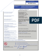 CB Test Certificate Certificat D'Essai Oc