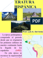 Literatura prehispánica: tres grandes civilizaciones