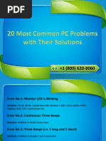 Download 1-844-355-5111 20 Most Common PC Problems with Their Solutions by HP Technical Support Number SN305503489 doc pdf