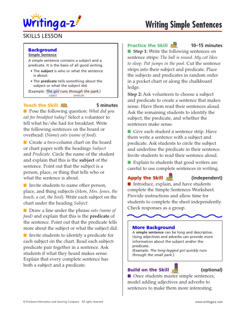 FreeSample Writing Skill Personal Narrative | PDF | Narrative | Rules