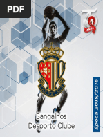 Brochura do Sangalhos Desporto Clube 2015/2016