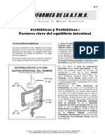 Prebióticos y Probióticos - Factores clave del equilibrio intestinal