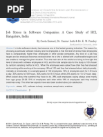 4 Job Stress in Software Companies