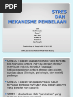 Stres Dan Mekanisme Pembelaan