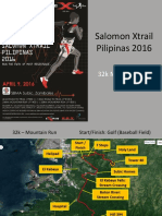 Salomon Xtrail 2016 Race Route