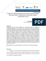 o Papel Do Coordenador Pedagogico Como Articulador Do Processo Ensino e Aprendizagem Reflexoes So