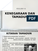 Kuliah 4 - Tamadun Malaysia