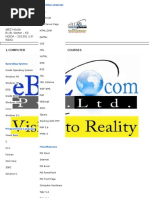 EBIZ Computer Courses List