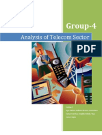 Analysis of Telecom Sector - Indian Capital Market