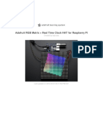 Adafruit RGB Matrix Plus Real Time Clock Hat For Raspberry Pi PDF
